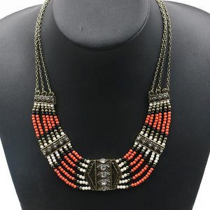 Gypsy Tribal Choker Necklace