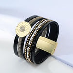 Charming Multilayer Leather Wrap Bracelet