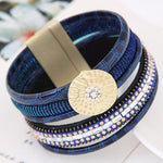 Charming Multilayer Leather Wrap Bracelet