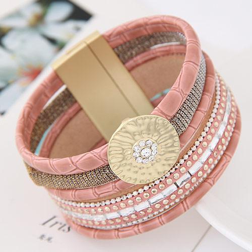 Charming Multilayer Leather Wrap Bracelet