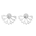 Lotus Crystal  Flower Earring