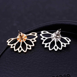 Lotus Crystal  Flower Earring