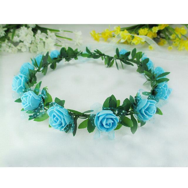 Lovely Rose Flower Headband