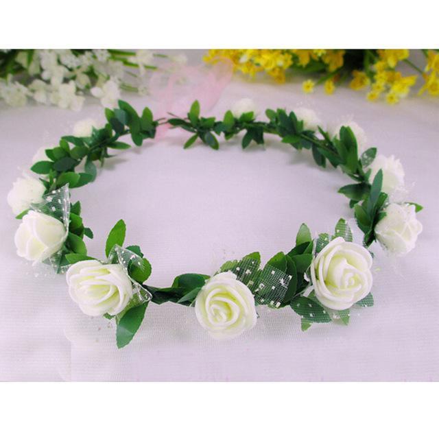 Lovely Rose Flower Headband