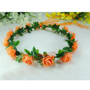 Lovely Rose Flower Headband