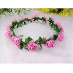 Lovely Rose Flower Headband