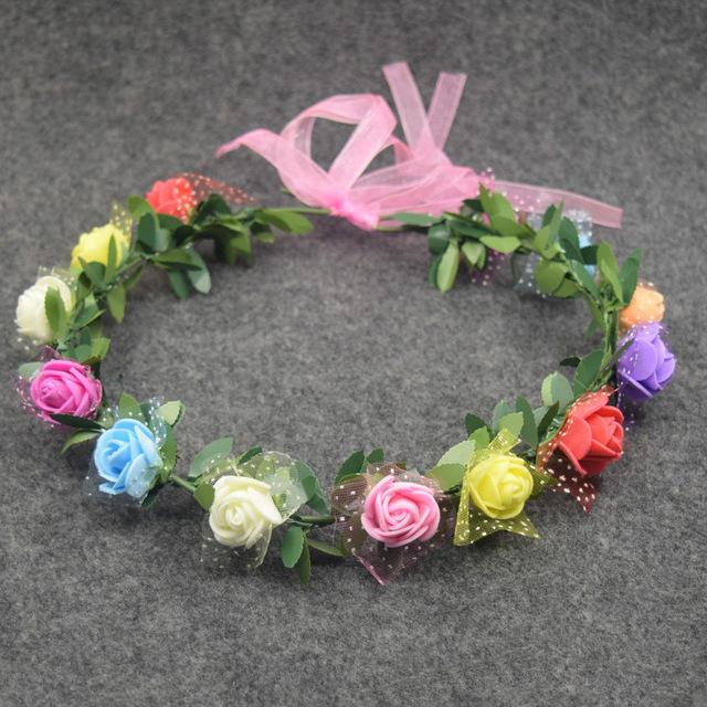 Lovely Rose Flower Headband