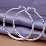 High Quality Shiny Hoop Earrings