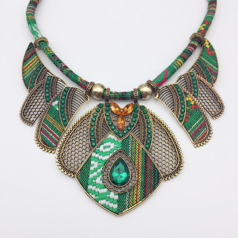 Tribal Choker Boho Necklace