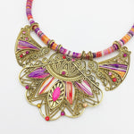 Summer Boho Tribal Necklace