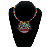 Boho Ethnic Tribal Necklace