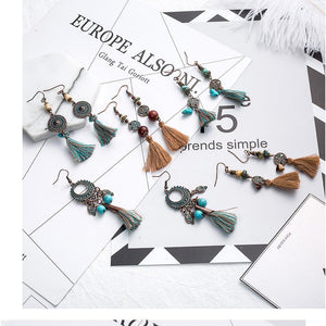 Dylan's  Boho Tassel  Earrings Collection