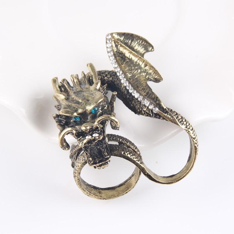 Vintage Flying Dragon Ring