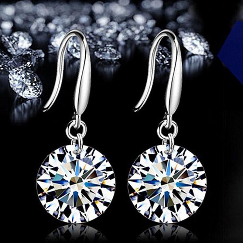 Dangle Drop Crystal Earrings