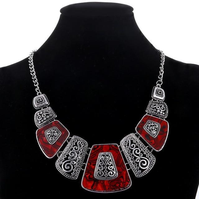 Collares Boho Geometric Necklace