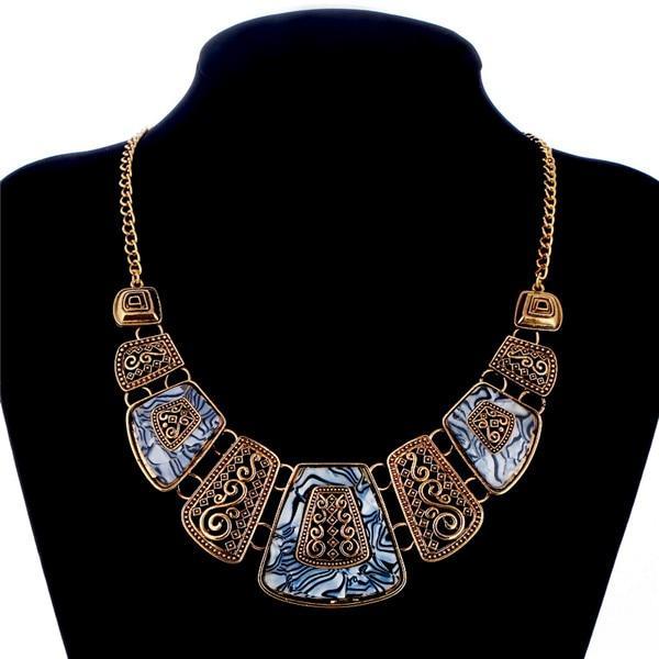 Collares Boho Geometric Necklace