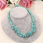 Trendy Coralstone Boho Necklace