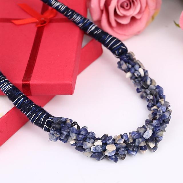 Trendy Coralstone Boho Necklace