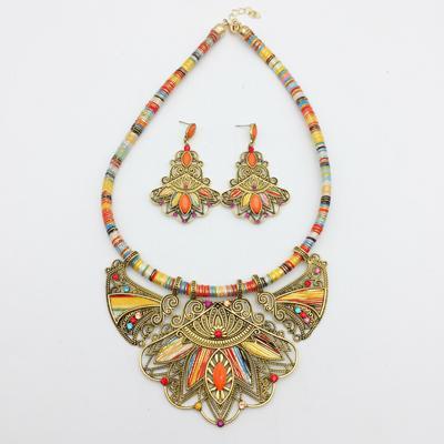 Summer Boho Tribal Necklace