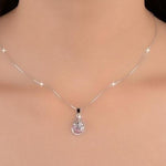 Moonlight Opal Silver Tears Necklace