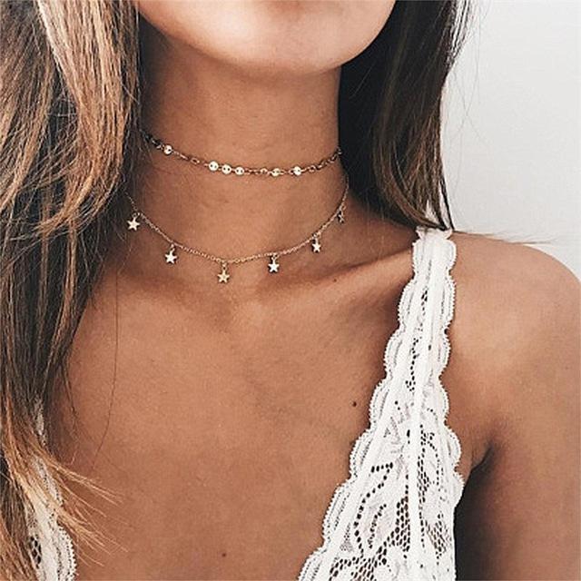 Delicate Multi Layer Necklace