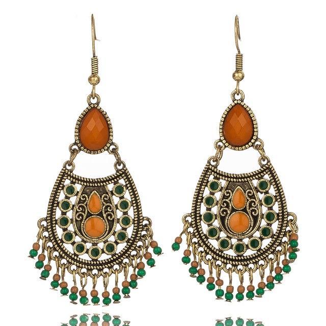 Vintage Ethnic Dangle Boho Drop Earrings