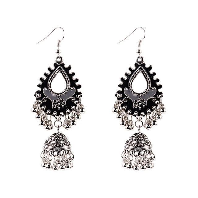 Indian  Gypsy Boho Vintage Earrings