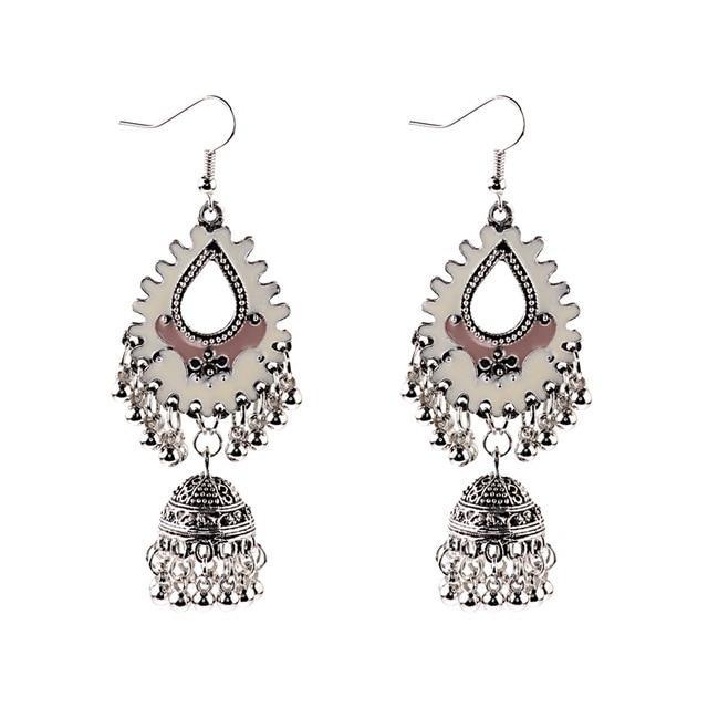 Indian  Gypsy Boho Vintage Earrings