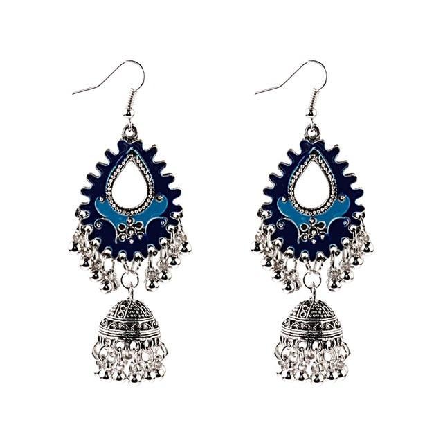 Indian  Gypsy Boho Vintage Earrings