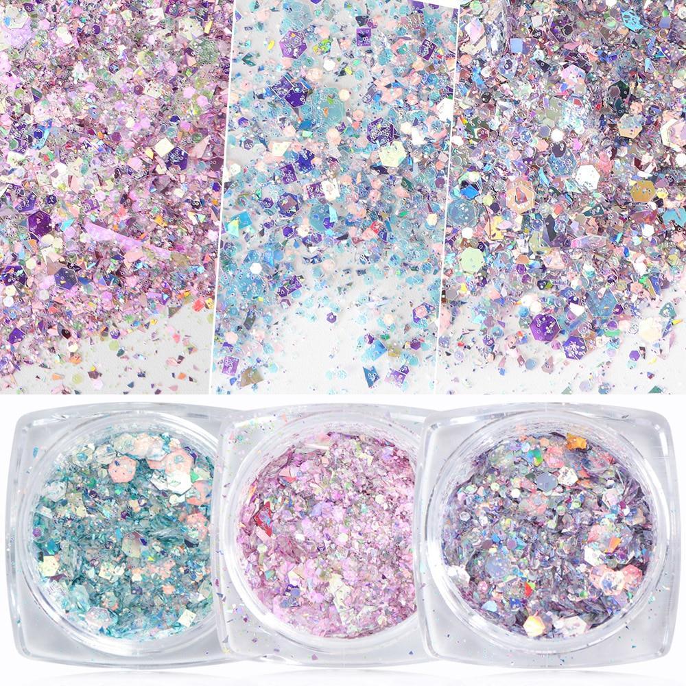 Amazing Nail Mermaid Glitter Flakes