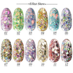 Amazing Nail Mermaid Glitter Flakes