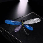 Multicolor Dragonfly Brooch