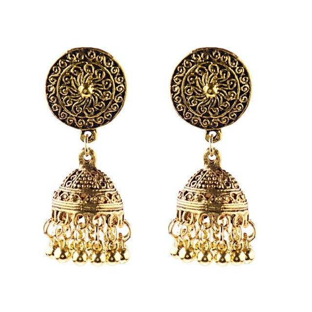 Indian  Gypsy Boho Vintage Earrings