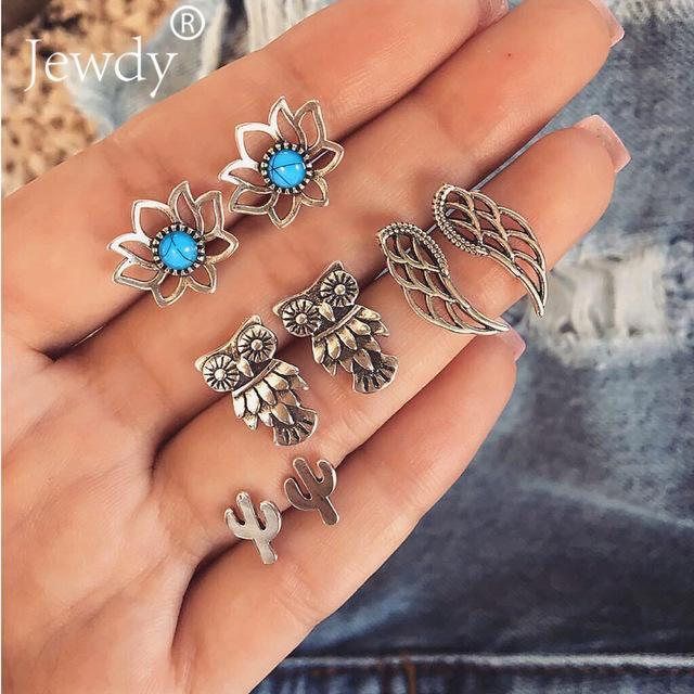 Jewdy Designed Boho Earring Sets