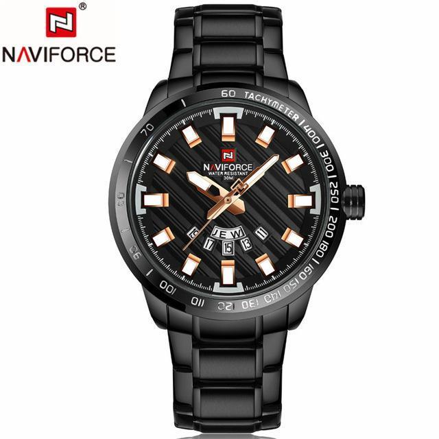 NAVIFORCE®™ LUXURY Golden Watch LIMITED EDITION